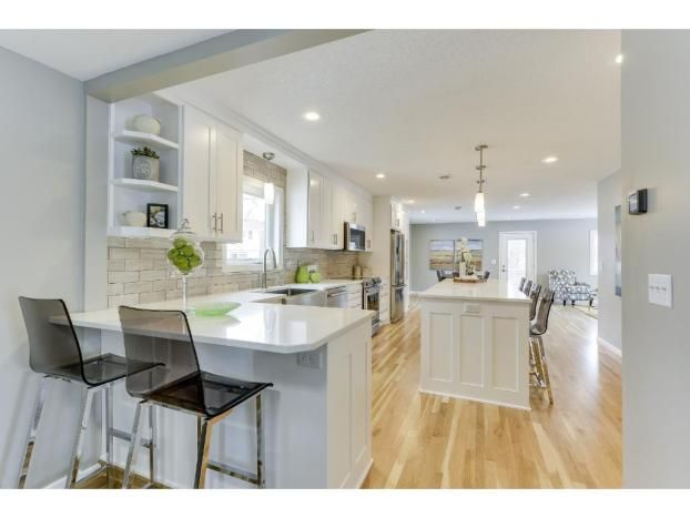 A recent kitchen remodeling job in the Minneapolis, MN area